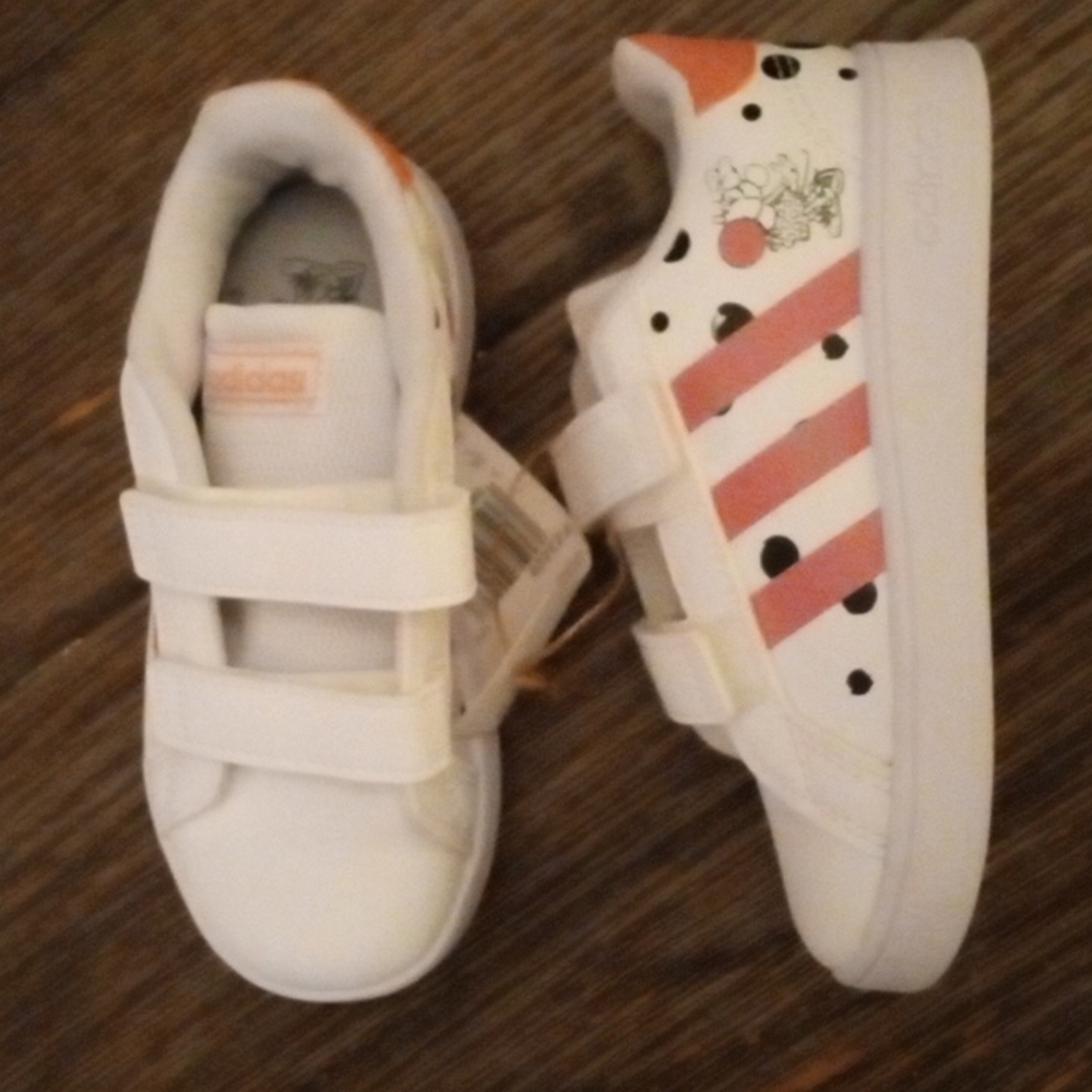 Adidas Toddler Girls Minnie Mouse Grand Court I size 9k